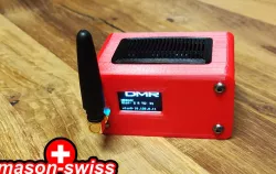 Case for MMDVM Oled with Raspberry Pi Zero an Li-Ion Battery
