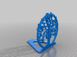 Celtic tree book support, bookend