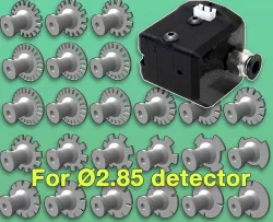 Coding wheels for jam detector Ø2.85