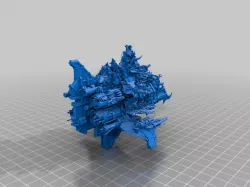 complete ork fleet - bfg - 40k