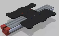 CR-6 SE Y-axis Linear rail and MGN12H carriage mount