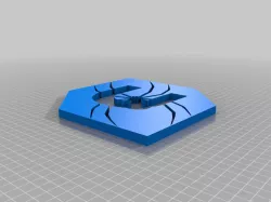 Cura Logo Remixed With a Spider for Arachne Beta