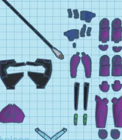Custom Eva Unit Parts