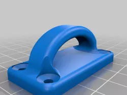 D Bracket, screw mountable