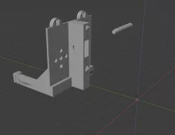 Dial Gauge Mount for Tenlog TL-DL3 Pro IDEX OR any Titan Extruder