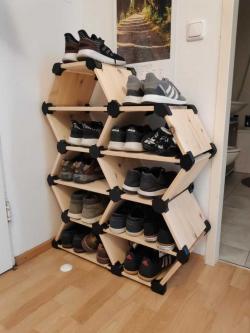 free diy shoe rack plans 3D Models | Page 1 | STLFinder