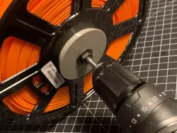 Drill Spool Winder