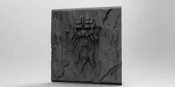 Dwarf Wall Carving