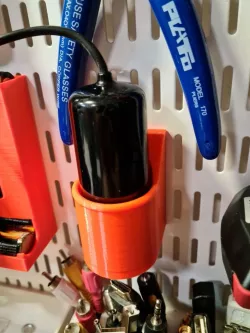 EIBOS Vacuum Pump holder for Elfa pegboard