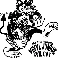 Evil Cat stencil
