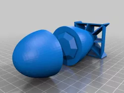 Fat Man Bomb Explosive Blueprint