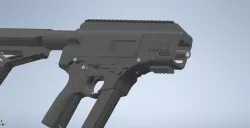 FGC-9 Mk2 Barrel Retainer with two Rails