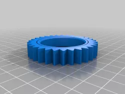 Fidget spinner ring