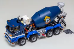 Fill-funnel for LEGO 42112 Concrete Mixer