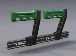 Filler Brace for 2040 Extrusion (Prusa Bear, Sidewinder X1, etc.)