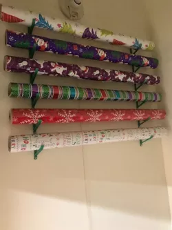 Gift Wrap Hanger