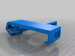 Holder for 8BitDo SN30Pro+ (Plus) with snap on lock mount for Nitendo Controller.