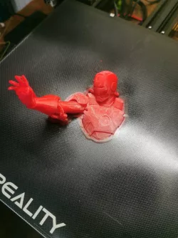 Iron Man Fridge Magnet with additional 10x2mm Mounting Hole