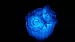 La chouette lampe (the owlantern)