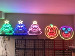 LED Talking Tree & Pumpkin