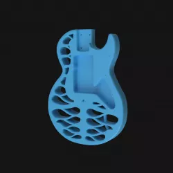 Les Paul x Stratocaster Hybrid Guitar Blank