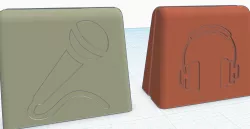 Mic and Headphone fader Knobs