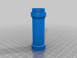 Model rocket motor mount.
