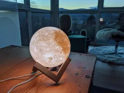 Moon Lamp (LED Strip Mount WS2812B)