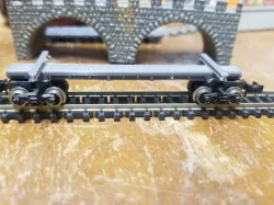 N Scale Skeleton Log Car