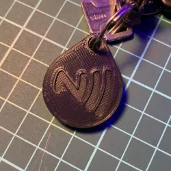 NFC Tag Keychain