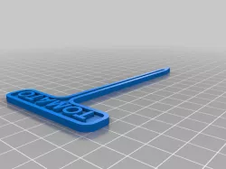 Parametric plant tag for the garden