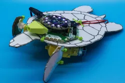 Photoresistor holder for Adafruit Crawling Sea Turtle Robot