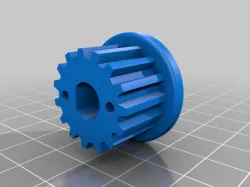 Pulleys 15/84 teeths AT5