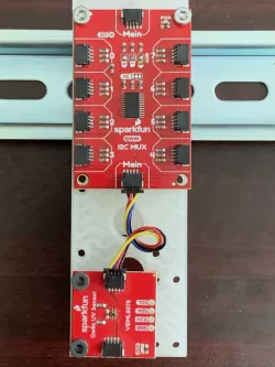 QWIIC Stick Wide for SparkFUN din rail 