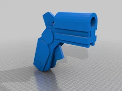 "Red-Death" Commie-Slayer One-Shot 12-Gauge Shotgun Derringer Gun
