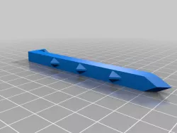 Robotic lawn mover wire pegs