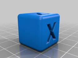 Rounded Corner XYZ Cube