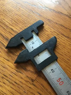 Ruler Slider (Caliper & Hole distance)