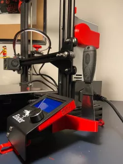 Scraper holder (easy slide in)