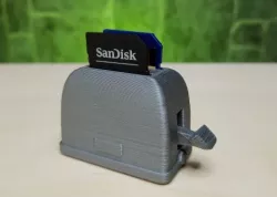 SD Card Toaster Print In Place