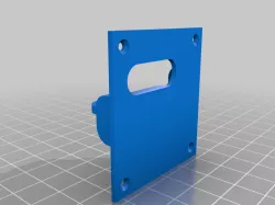 Servo bracket with arm protection