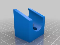Shower Head Mount (FreeCAD Parametric)