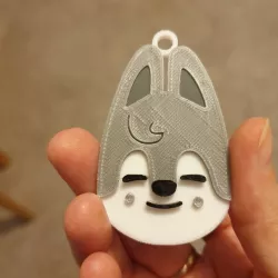 SKZOO Wolf Chan Keyring