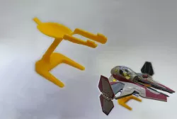 Soporte de maqueta Obi-Wan's jedi Starfighter