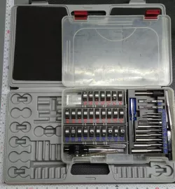 Tap and Die Tray in Plano 3650 for Pittsburgh 60pc Set from Harbor Freight