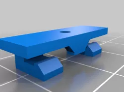 Toothpick battery mounting system