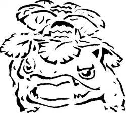 Venasaur stencil 3