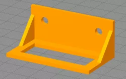 Virtual Pinball Coin Door Interlock Switch Bracket