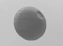 Wall mounted Death Star