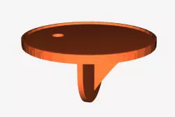 Wine Glass Holder Desk